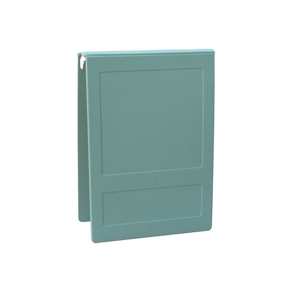 Omnimed 1-1/2" Molded Ring Binder, 3-Ring, Top Open, Holds 300 Sheets, Seafoam Green